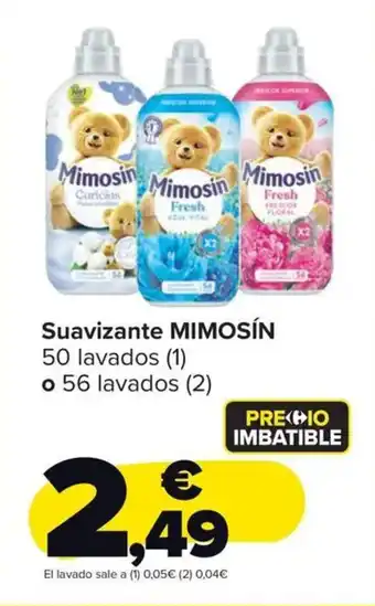 Carrefour Market MIMOSÍN Suavizante oferta