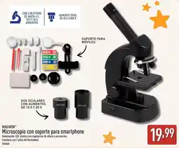 ALDI Maginon - microscopio con soporte para smartphone oferta