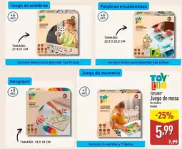 ALDI Toylino - juego de mesa oferta