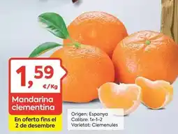Suma Supermercados Origen - mandarina clementina oferta