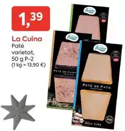 Suma Supermercados La cuina - paté varietat oferta