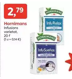 Suma Supermercados Hornimans - infusions oferta