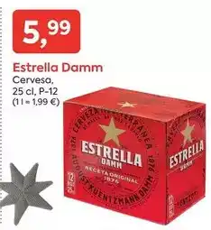 Suma Supermercados Estrella damm - cervesa oferta
