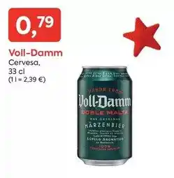Suma Supermercados Voll-damm - cervesa oferta