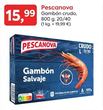 Suma Supermercados PESCANOVA Gambón Salvaje oferta