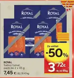 Caprabo Royal - salmo fumat oferta