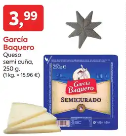 Suma Supermercados GARCIA BAQUERO ro Queso semi cuña, oferta