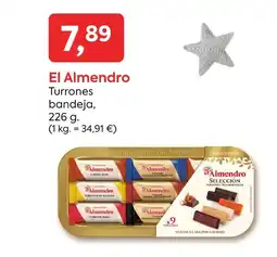 Suma Supermercados EL ALMENDRO Turrones bandeja, oferta