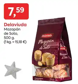 Suma Supermercados DELAVIUDA Mazapán de Soto, oferta