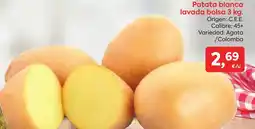 Suma Supermercados Patata blanca lavada oferta