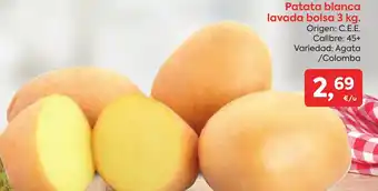 Suma Supermercados Patata blanca lavada oferta