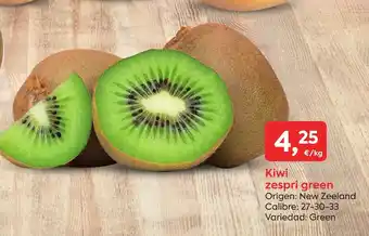 Suma Supermercados Kiwi Zespri green oferta