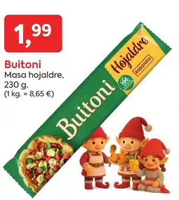 Suma Supermercados BUITONI Masa hojaldre oferta