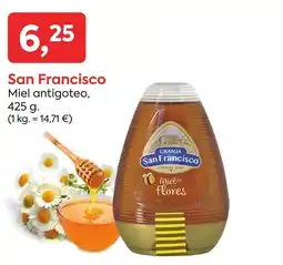 Suma Supermercados SAN FRANCISCO Miel antigoteo, oferta