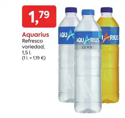 Suma Supermercados AQUARIUS Refresco variedad oferta