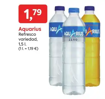 Suma Supermercados AQUARIUS Refresco variedad oferta