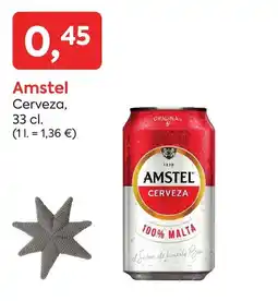Suma Supermercados AMSTEL Cerveza oferta
