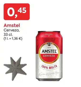 Suma Supermercados AMSTEL Cerveza oferta