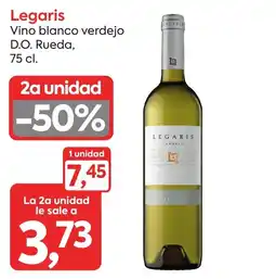Suma Supermercados LEGARIS Vino blanco verdejo D.O. Rueda, oferta