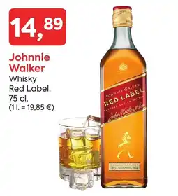 Suma Supermercados JOHNNIE WALKER Whisky Red Label oferta
