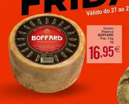 Plenus Supermercados BOFFARD Queixo Reserva oferta