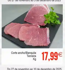 Plenus Supermercados Corte ancho/Blanquita Tenreira oferta