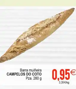 Plenus Supermercados CAMPELOS DO COTO Barra muiñeira oferta