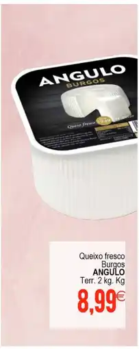 Plenus Supermercados ANGULO Queixo fresco Burgos oferta