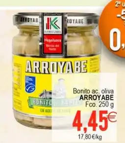 Plenus Supermercados ARRO YABE Bonito ac. oliva oferta
