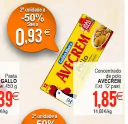 Plenus Supermercados AVECREM Concentrado de polo oferta