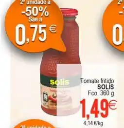 Plenus Supermercados SOLIS Tomate fritido oferta
