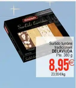 Plenus Supermercados DELAVIUDA Surtido turróns tradicionais oferta