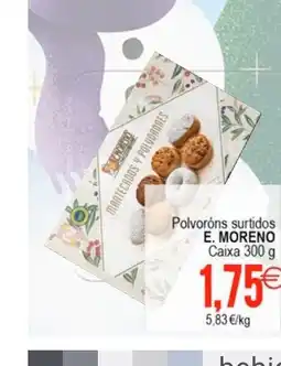Plenus Supermercados E MORENO Polvorons surtidos oferta