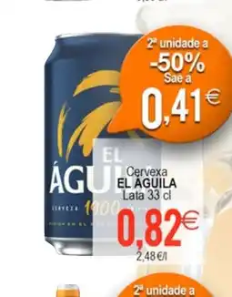 Plenus Supermercados EL AGUILA Cervexa oferta
