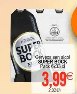 Plenus Supermercados SUPER BOCK Cervexa sen alcol oferta