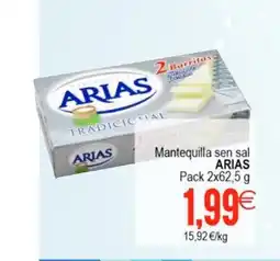 Plenus Supermercados ARIAS Mantequilla sen sal oferta
