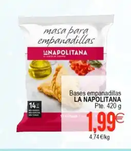 Plenus Supermercados LA NAPOLITANA Bases empanadillas oferta