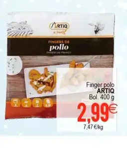 Plenus Supermercados ARTIQ Finger polo oferta