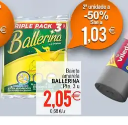 Plenus Supermercados BALLERINA Baieta amarela oferta