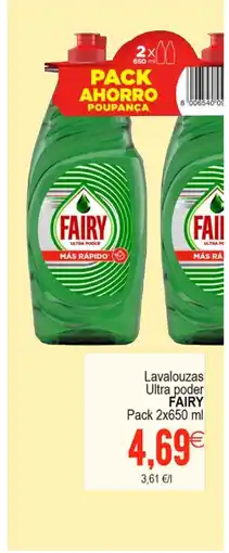 Plenus Supermercados FAIRY Lavalouzas Ultra poder oferta