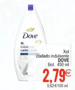 Plenus Supermercados DOVE Xel coidado indulxente oferta