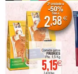 Plenus Supermercados FRISKIES Comida gatos oferta