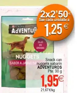 Plenus Supermercados ADVENTUROS Snack can nuggets xabarin oferta