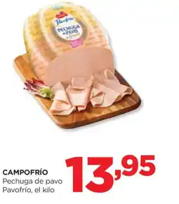 Alimerka CAMPOFRÍO Pechuga de pavo Pavofrío oferta
