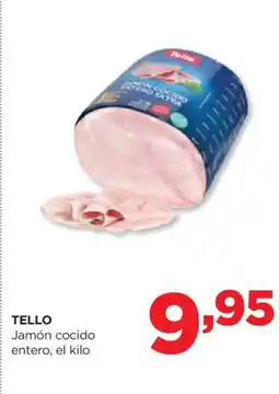 Alimerka TELLO Jamón cocido entero oferta