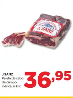 Alimerka J.SANZ Paleta de cebo de campo ibérica oferta