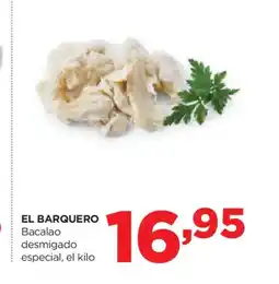 Alimerka EL BARQUERO Bacalao desmigado especial oferta