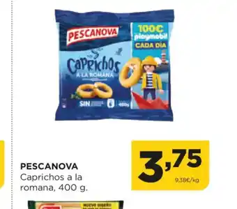 Alimerka PESCANOVA Caprichos a la romana oferta