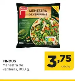 Alimerka FINDUS Menestra de verduras oferta