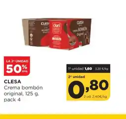 Alimerka CLESA Crema bombón original oferta